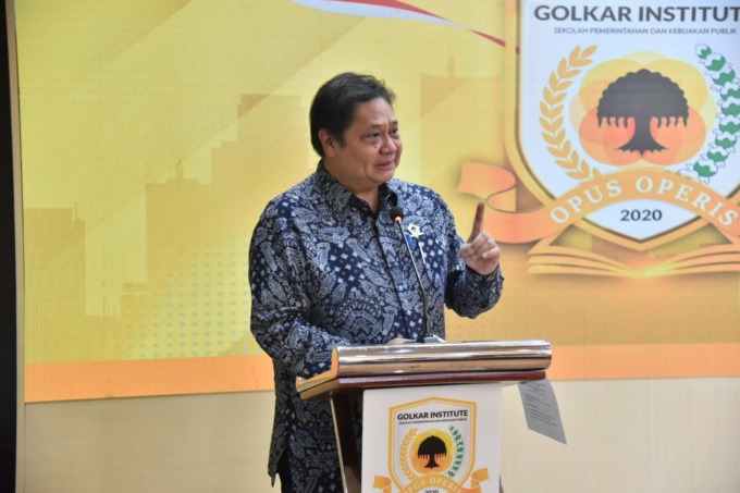 MENUJU 2024: Ketua Umum DPP Partai Golkar Airlangga (ist)