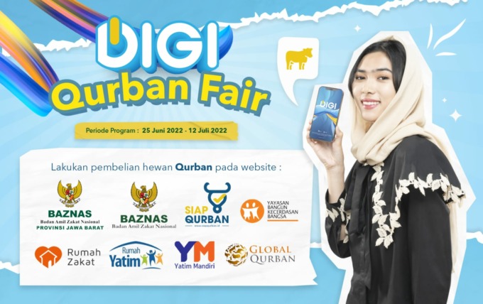 SIMPEL: Qurban online lewat DIGI dan DigiCash by bank bjb ada potongan harga fantastis. (Ist)