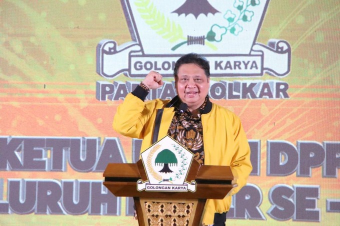 TATAP 2024: Ketua Umum DPP Partai Golkar Airlangga Hartarto menegaskan, Koalisi Indonesia Bersatu (KIB) dibentuk untuk menghadapi Pemilihan Presiden (Pilpres) 2024. (Ist)