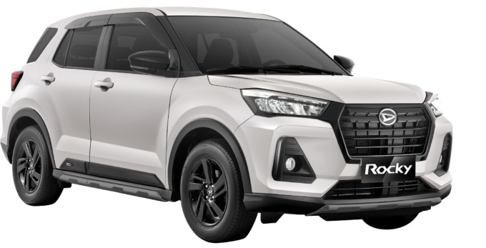 MAKIN TANGGUH: Daihatsu Rocky yang dipamerkan di GAIKINDO Indonesia International Auto Show 2022. (Ist)